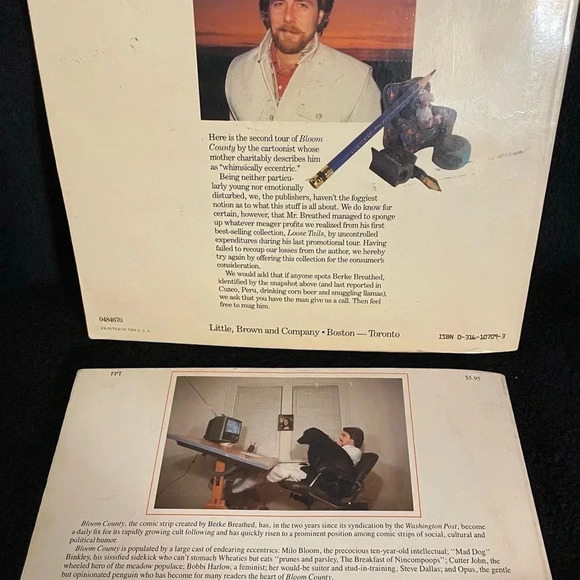 2 Vintagee 1980’s Berke Breathed’s Bloom County Books - Picture 4 of 4